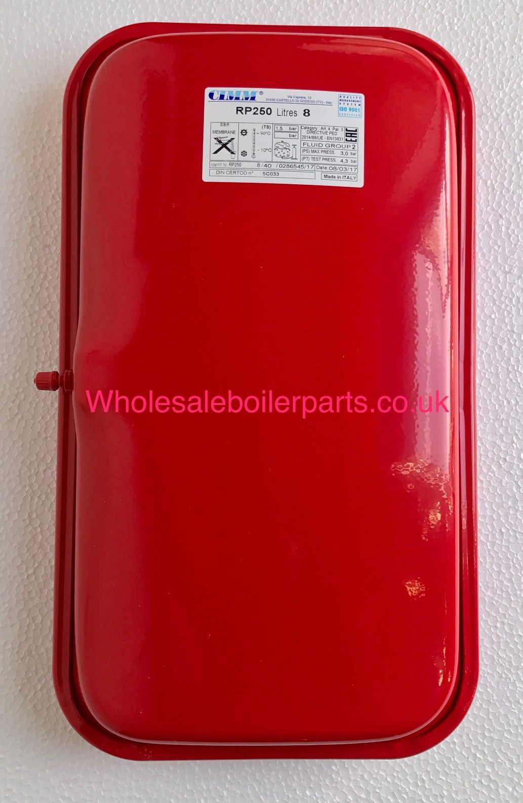 Dimplex 451020 Combi 24 30 38 8 Litre Expansion Vessel